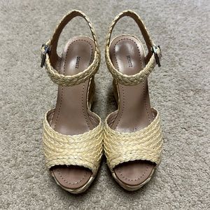 Schutz Raffia Wedges